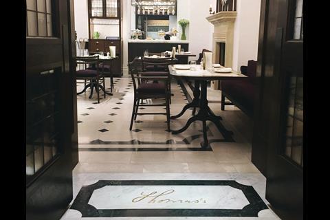 Thomas's cafe in Burberry's Regent Steet store